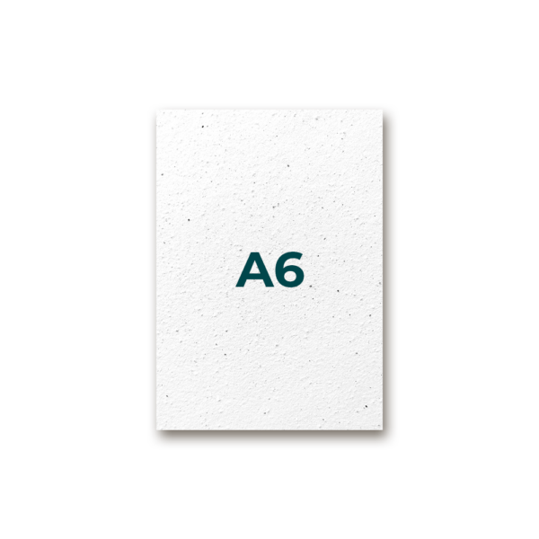 A6 Unprinted 105 x 148 mm