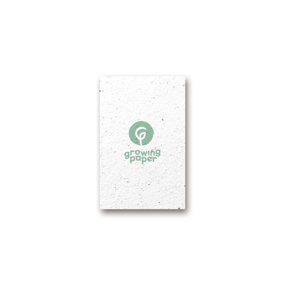 Business card portrait format