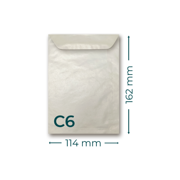 C6 Envelop – Transparant