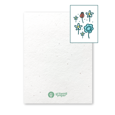 150 grams seed paper with flowermix seeds