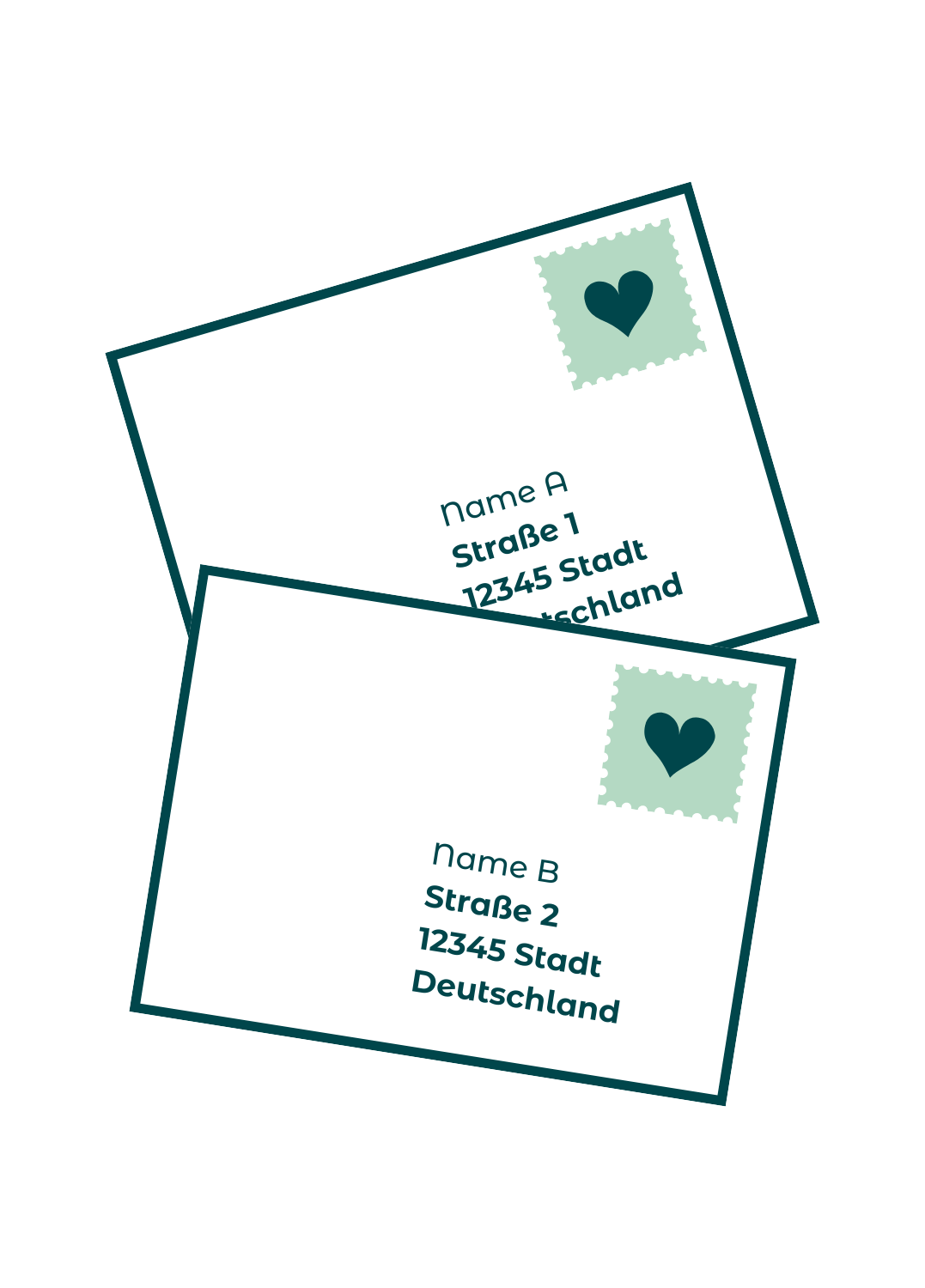 Customize addresses
