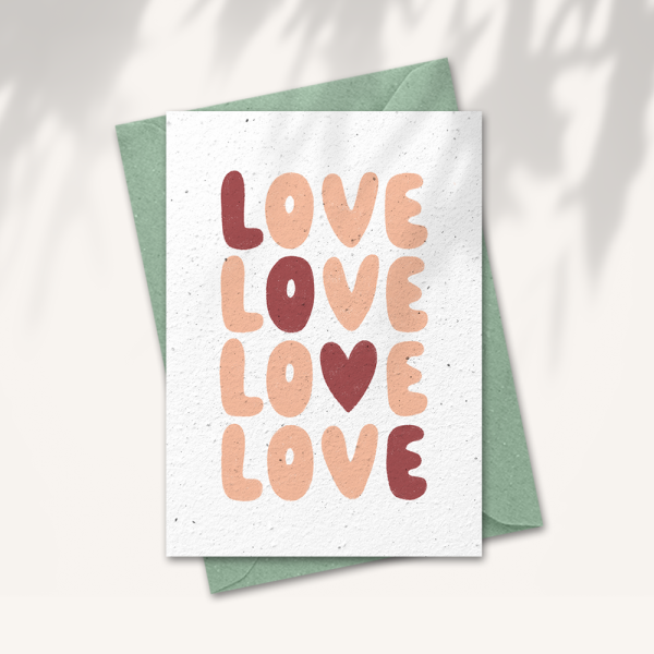 Valentijnskaart – Love love love