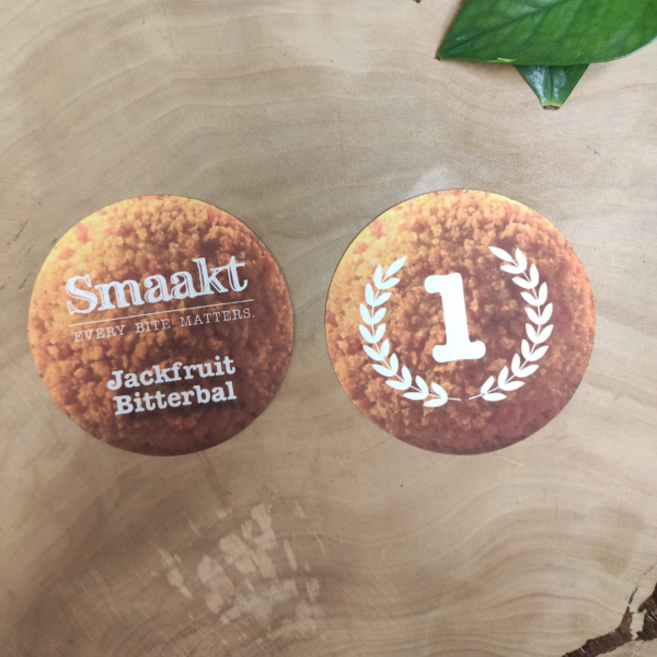 Example of a circular design with bleed