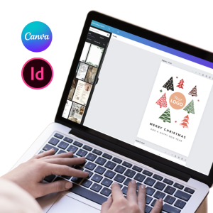 Groeipapier design templates – InDesign & Canva bestanden