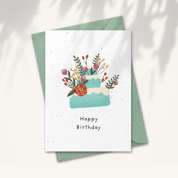 Birthday card “Birthday cake”