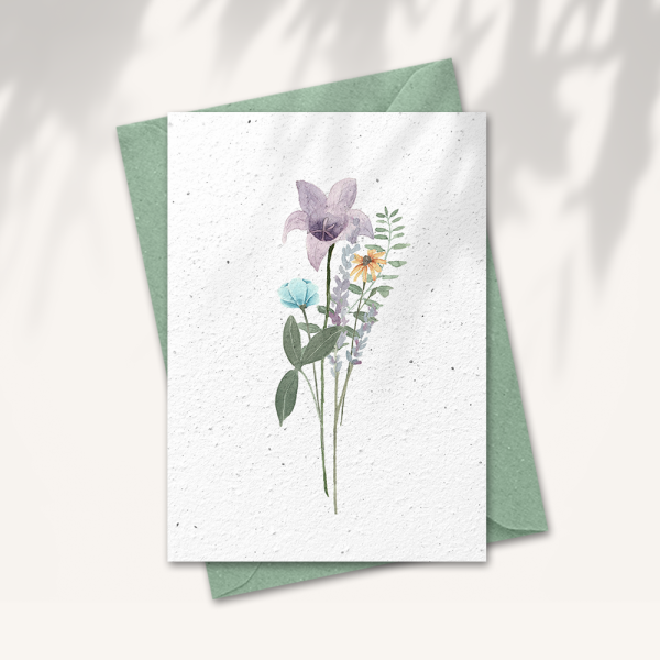 Bloemen kaart – Boeket