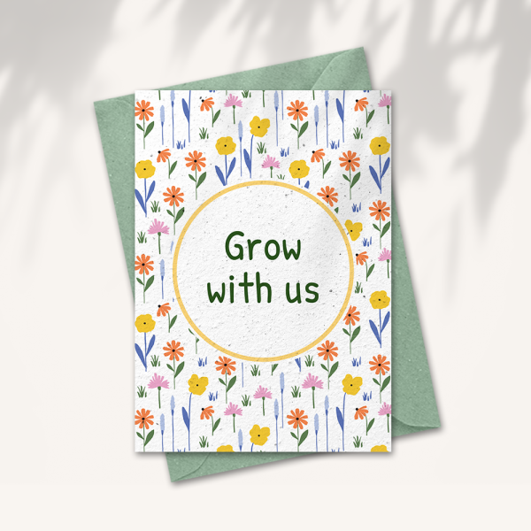 Bloemenkaart – Grow with us
