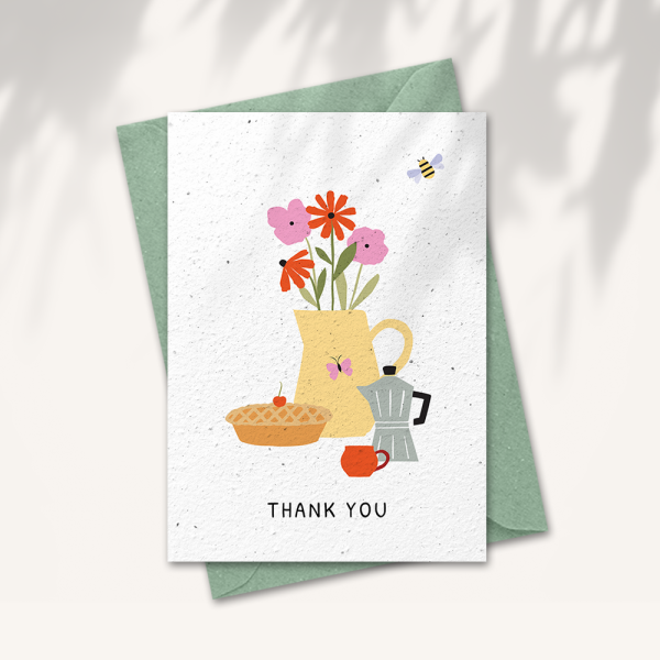 Wenskaart “Thank you”