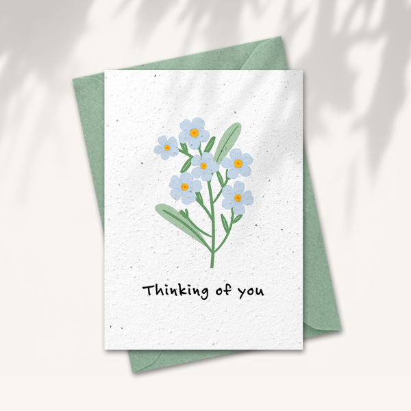 Postcard “Thinking of you”