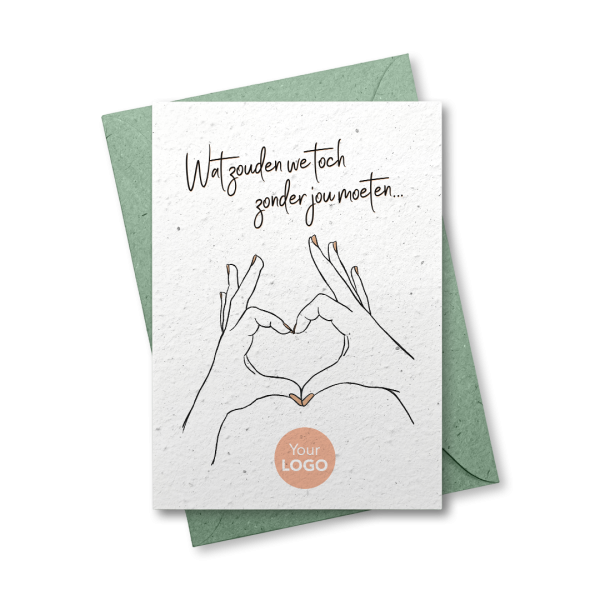 Dag van de zorg kaart - Wat zouden we zonder je moeten