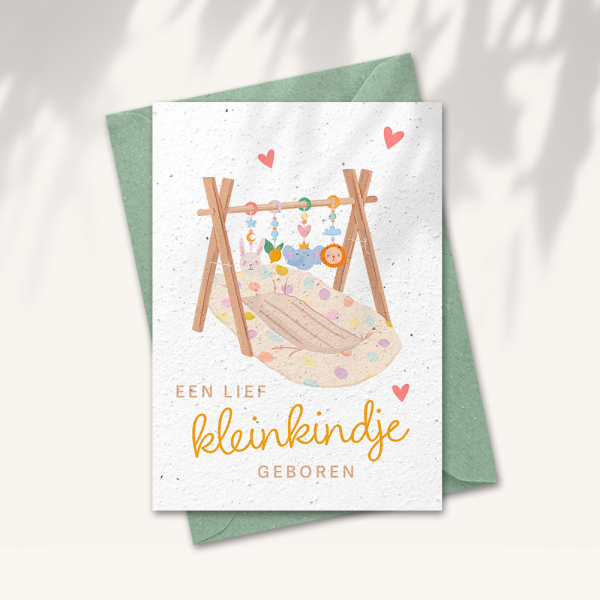 Baby kaart “Lief kleinkindje”
