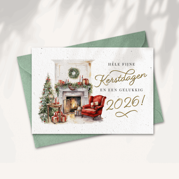 Kerstkaart “Hele fijne kerstdagen”