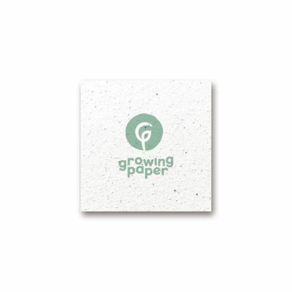 Custom seed paper square small
