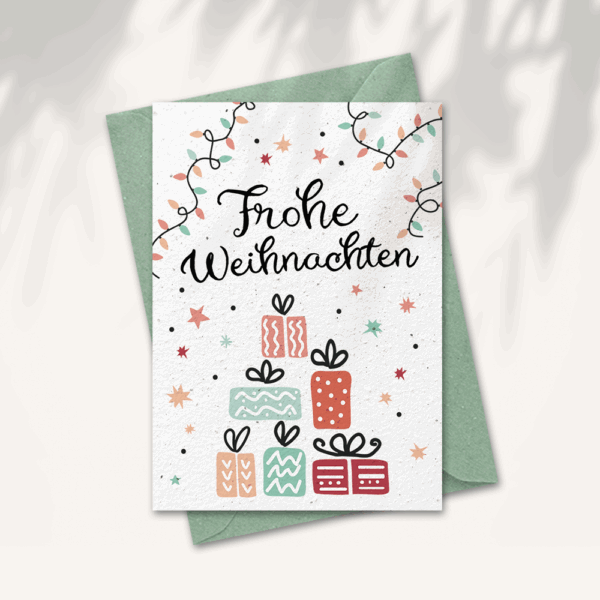 Weihnachtskarte “Weihnachtsgeschenke”