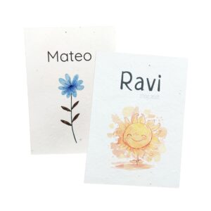 Custom brith announcement cards