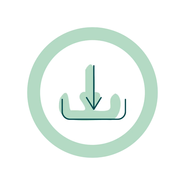 Icon for download templates