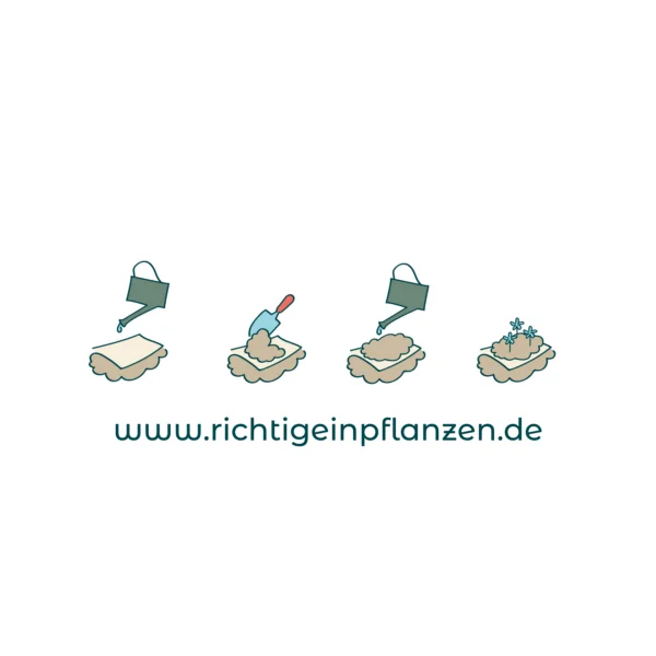 Coloured planting instructions