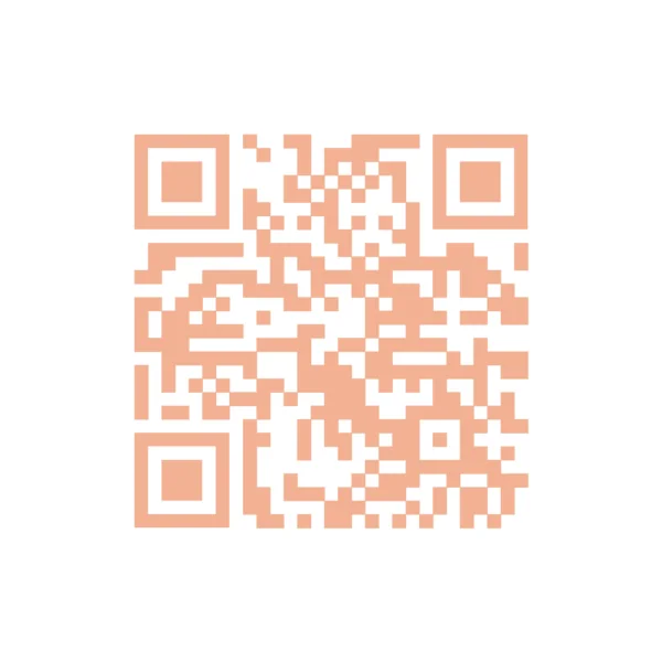 Light orange QR code