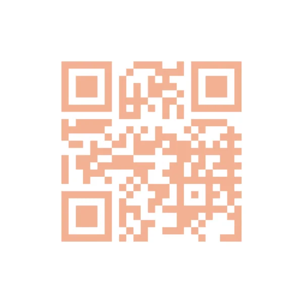 Light orange QR code