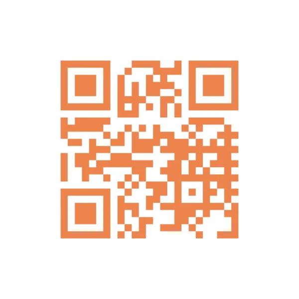 Orange QR code