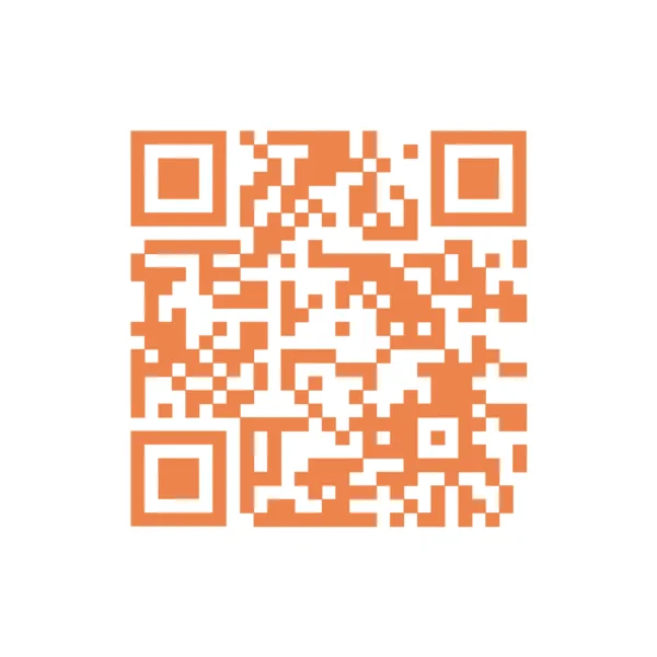 Orange QR code