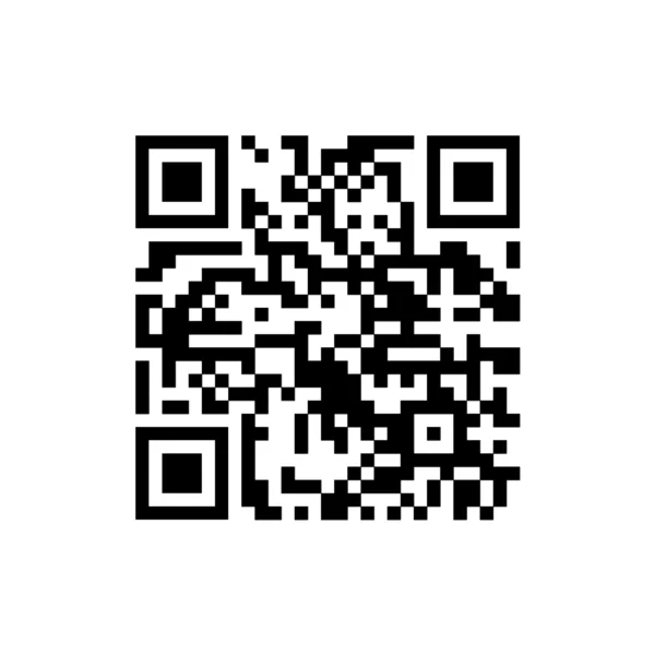 Black QR code