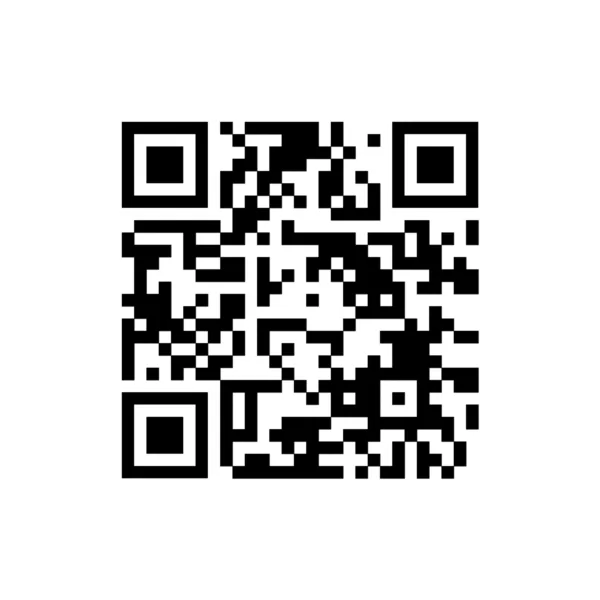 Black QR code