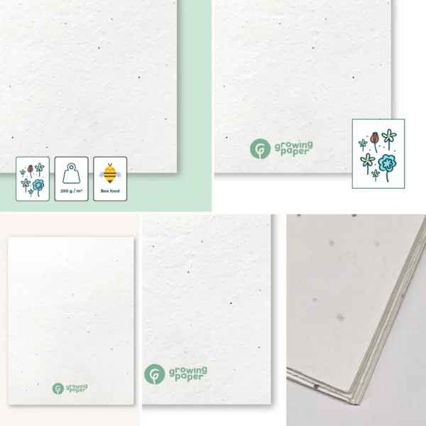 200 g/m² Samenpapier